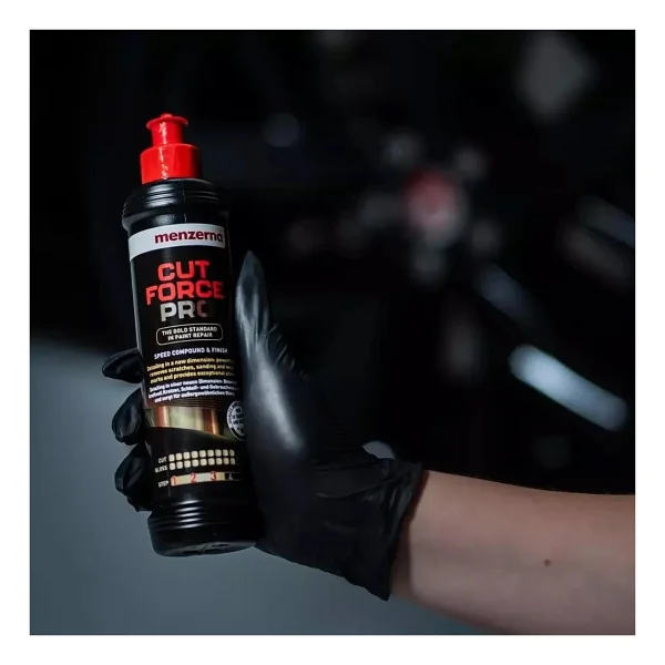 Menzerna Cut Force Pro Altın Seri Ağır Çizik Giderici Kalın Pasta 250 Ml - Görsel 8