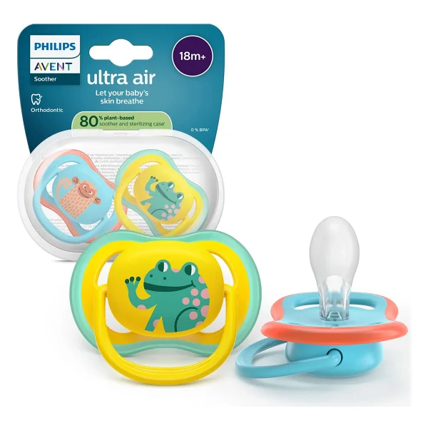Philips Avent Scf349/18 Ultra Air +18 Ay 2'li Erkek Emzik - Görsel 4