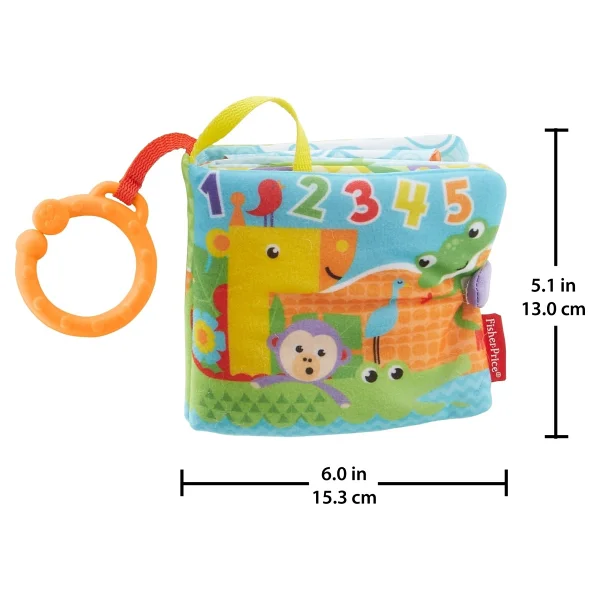 Fisher Price Minik Hayvancıklar Yumuşak Aktivite Kitabı Fgj40 - Görsel 6