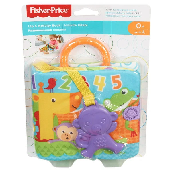 Fisher Price Minik Hayvancıklar Yumuşak Aktivite Kitabı Fgj40 - Görsel 7