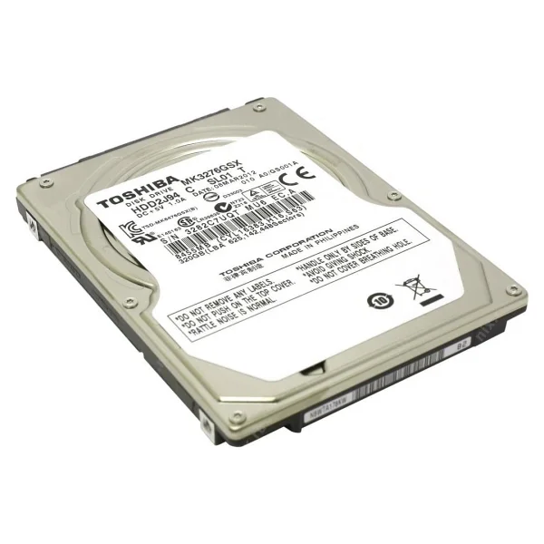 Toshıba 2,5" Sata 320gb 5400rpm HDD - Görsel 2