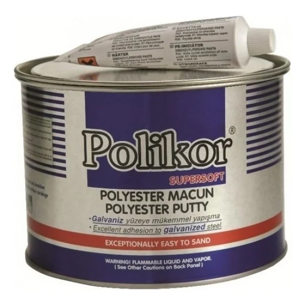 Polikor Polyester Demir-Çelik Yapıştırma Macunu 500 Gr - Görsel 3