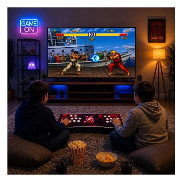 Schitec 4K Fashion Arcade Station 3d 23200 Oyunlu TV Baglanan Pandora Atari Makinası - Görsel 3