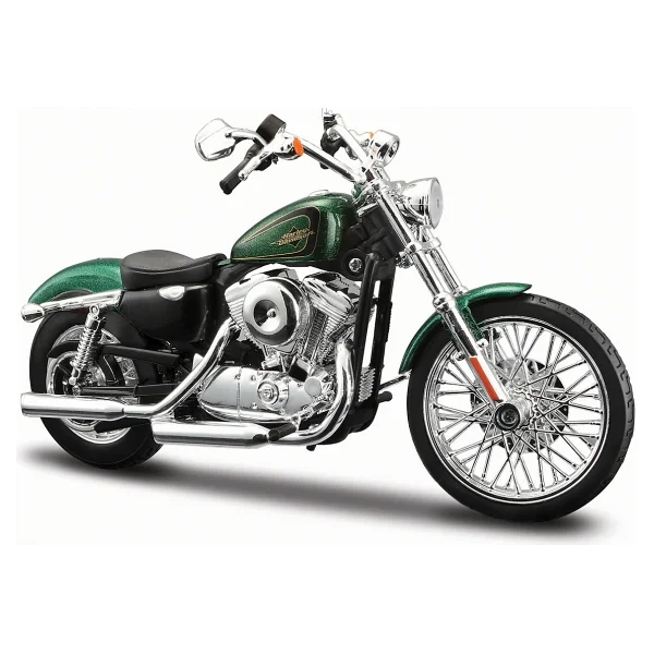 Maisto 1:12 Harley-Davidson 2013 XL 1200v Seventy-Two Motosiklet - Renkli - Görsel 2