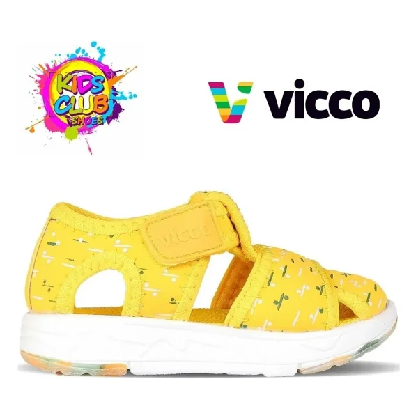 Vicco Bumba Iıı Sarı Çocuk Sandalet - Görsel 9
