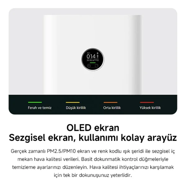 Xiaomi Mi Air Purifier 4 Pro Akıllı Hava Temizleyici - Görsel 4