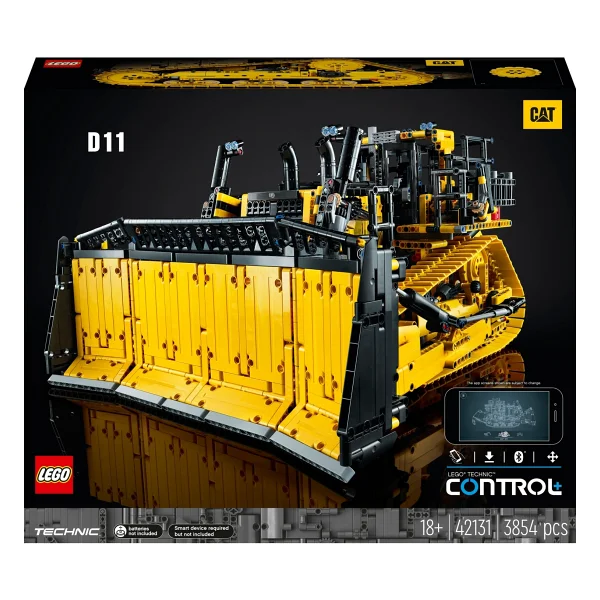 Lego 42131 Technic Uygulama Kumandalı Cat D11 Buldozer - Görsel 3