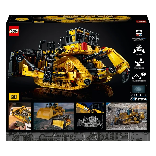 Lego 42131 Technic Uygulama Kumandalı Cat D11 Buldozer - Görsel 4