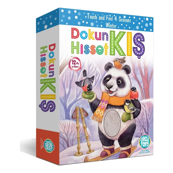 Circle Toys Dokun Hisset Tanı Kış Eğitim Kartları - Görsel 6