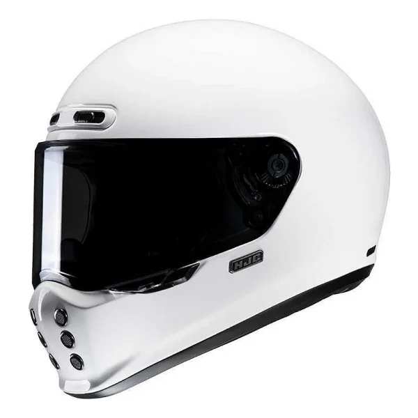 Hjc V10 Beyaz Full Face Motor Kaskı - Görsel 6