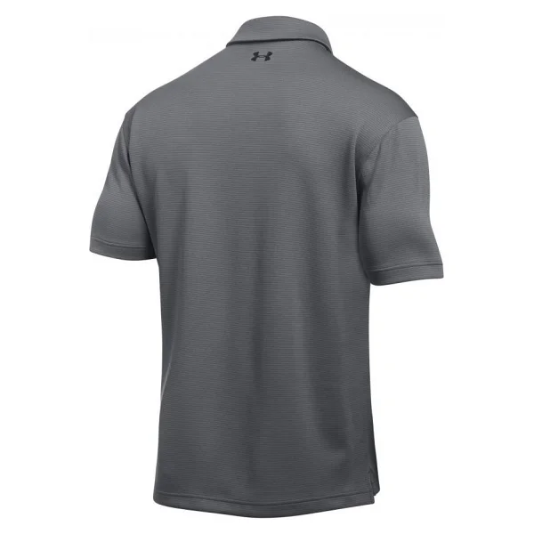 Under Armour Tech 1290140-040 Gri Kısa Kollu Erkek Polo Yaka Tişört - Görsel 6