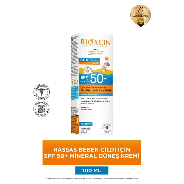 Bioxcin Sun Care 100 Ml 50 Faktör Bebek Güneş Kremi - Görsel 6