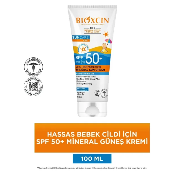 Bioxcin Sun Care 100 Ml 50 Faktör Bebek Güneş Kremi - Görsel 7