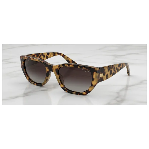 Vogue Vo5586s 26058g Yellow Tortoise-Grey Kadın Güneş Gözlüğü - Görsel 9