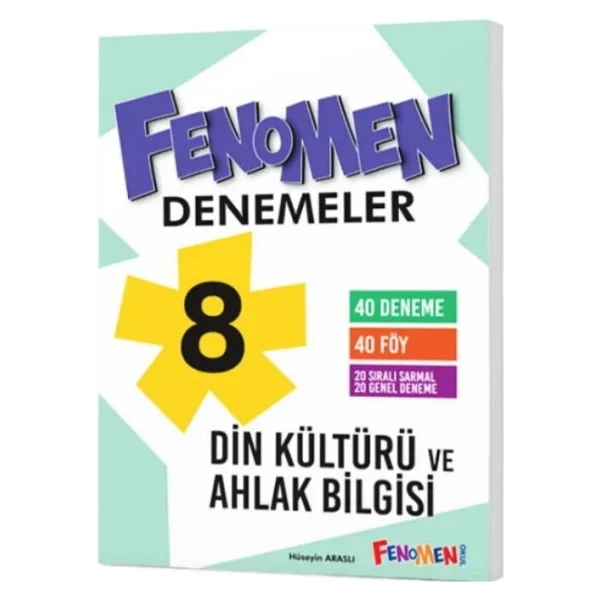 Fenomen Okul Yayınları Lgs Din Kültürü Ve Ahlak Bilgisi 40 Deneme - Görsel 2