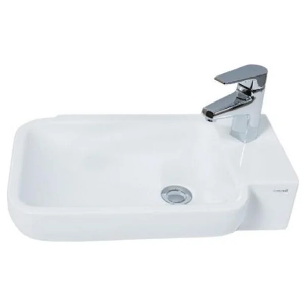 Creavit Tp027 Elmas 33x53 Cm Tezgah Üstü Çanak Lavabo - Görsel 5
