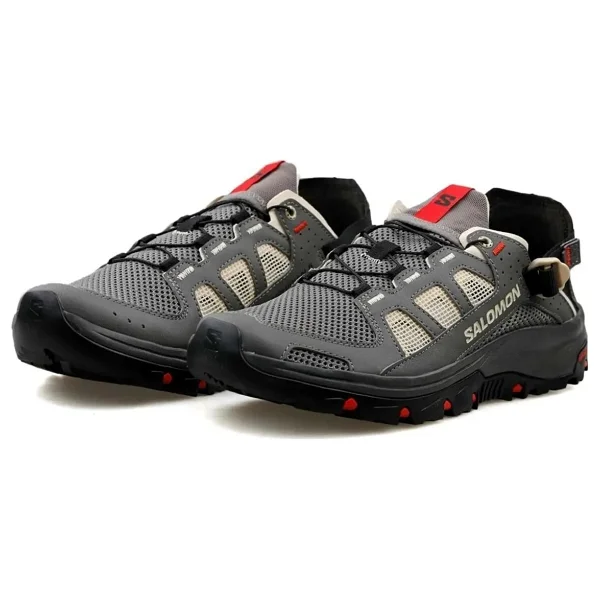 Salomon Techamphibian 5 L47114900 Gri Erkek Outdoor Ayakkabı - Görsel 7