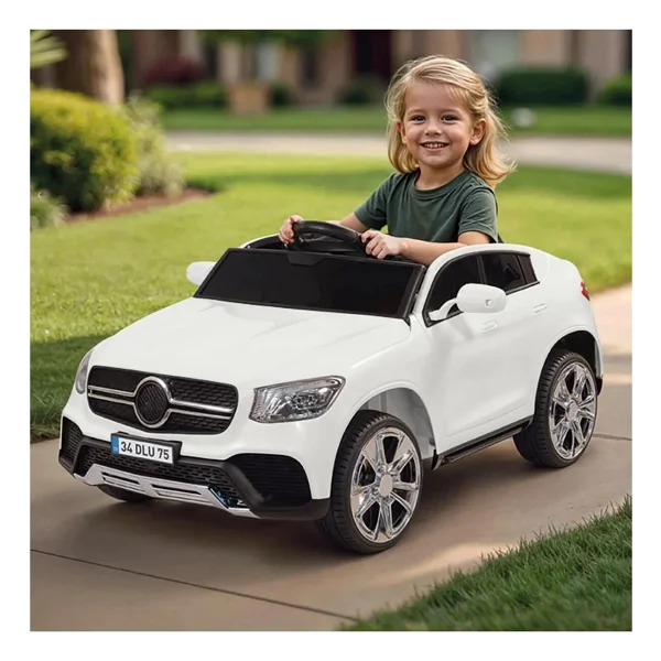 Dolu Grand Suv 8198 Beyaz 12 V Uzaktan Kumandalı Akülü Araba - Görsel 9