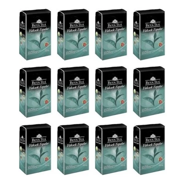 Beta Tea Yüksek Tepeler 1 Kg 12'li Çay - Görsel 5