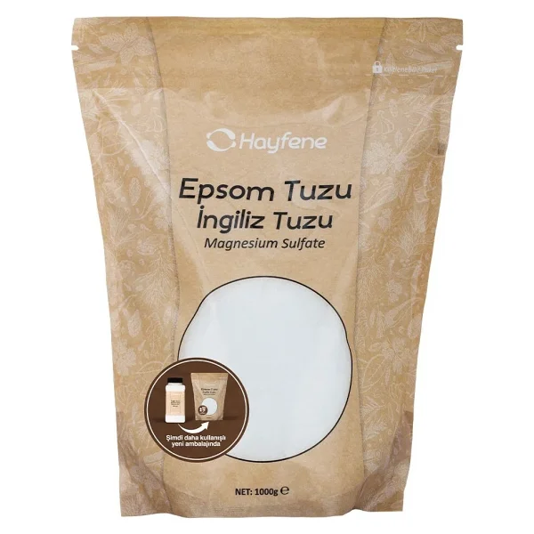 Hayfene İngiliz Epsom Tuzu 1000 Gr - Görsel 5