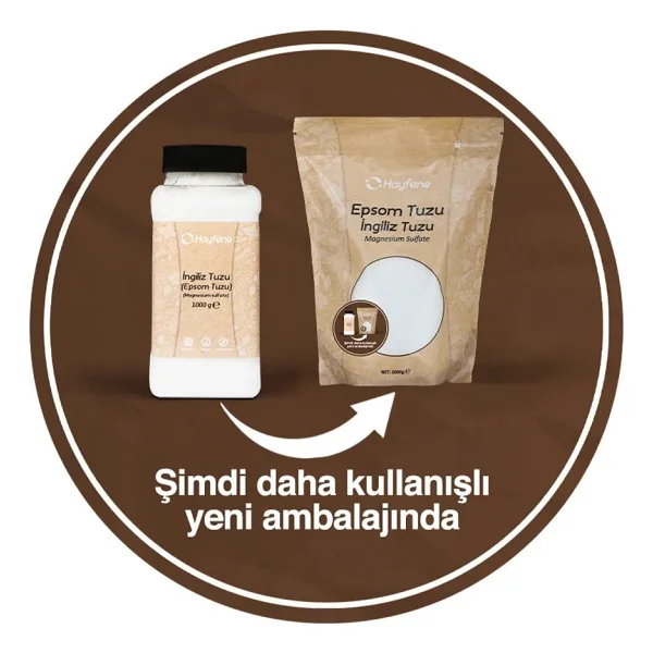 Hayfene İngiliz Epsom Tuzu 1000 Gr - Görsel 3