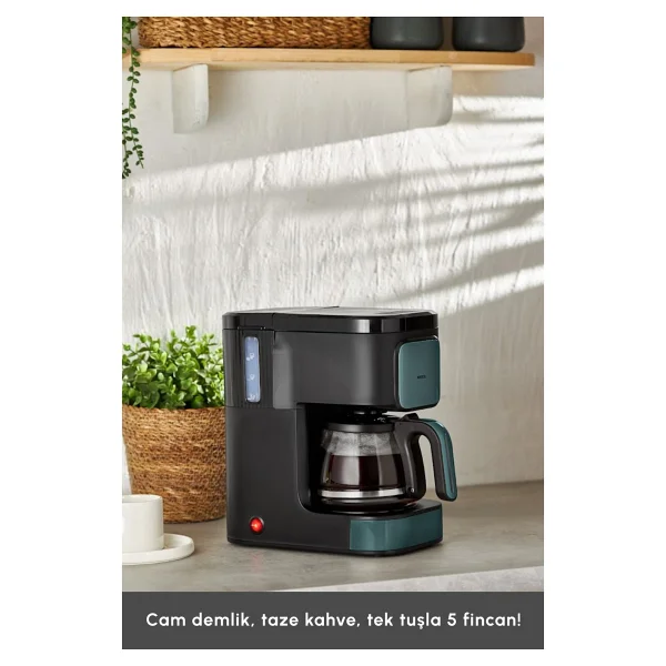 Karaca Just Coffee Aroma 2in1 Pine Green Çay Ve Filtre Kahve Makinesi - Görsel 10
