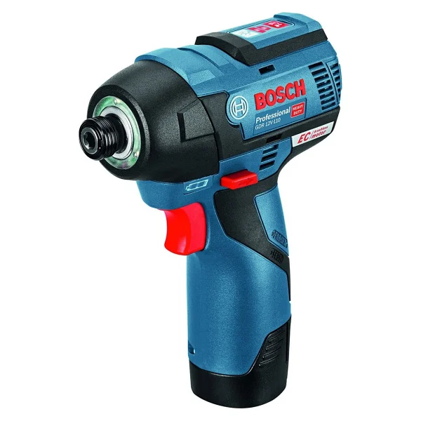 Bosch Gdr 12v-110 Çift Akülü 3 Ah Darbeli Somun Sıkma Makinesi - Görsel 2