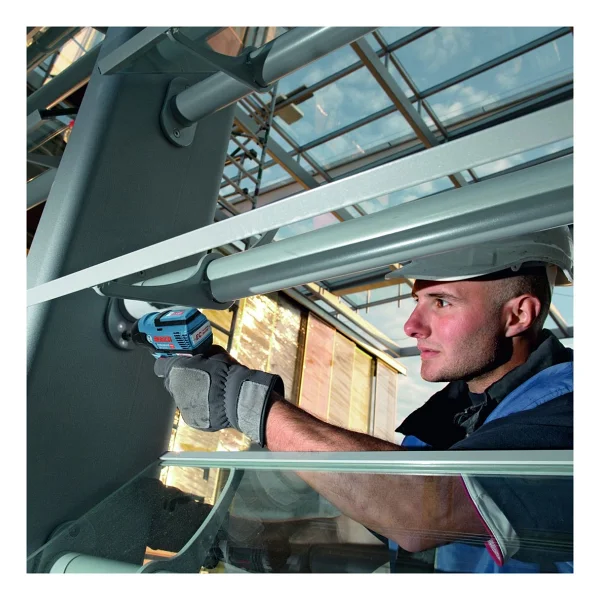 Bosch Gdr 12v-110 Çift Akülü 3 Ah Darbeli Somun Sıkma Makinesi - Görsel 5