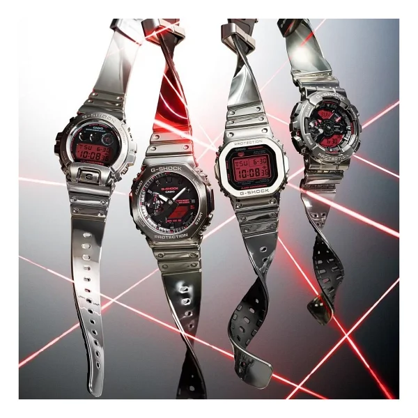 Casio G-Shock G-Steel Gm-5600yra-8dr Erkek Kol Saati - Görsel 8