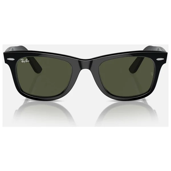 Ray-Ban Wayfarer 2140 901/58 Black-Green Polarize Güneş Gözlüğü - Görsel 2