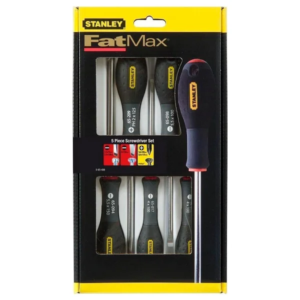Stanley St065436 Fatmax 5 Parça Tornavida Seti - Görsel 2