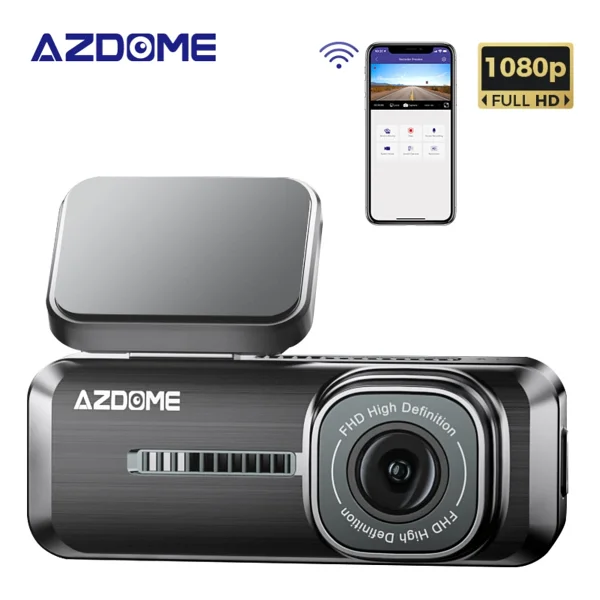 Azdome M200 Full HD Ön Araç Kamerası - Görsel 7