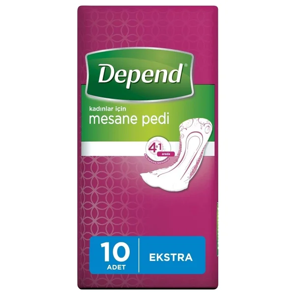 Depend Mesane Pedi Kadın Ekstra 10 Lu- 3lü Paket - Görsel 3