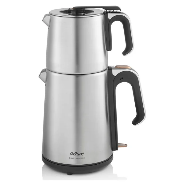 Arzum Ar3023 Çaycı Heptaze 1650 W Çelik Çay Makinesi - Görsel 4
