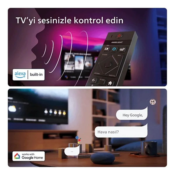 Philips 55pus8609 4K Ultra HD 55" 140 Ekran Uydu Alıcılı Smart LED TV - Görsel 8