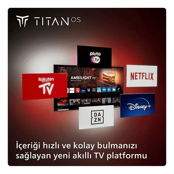 Philips 55pus8609 4K Ultra HD 55" 140 Ekran Uydu Alıcılı Smart LED TV - Görsel 10