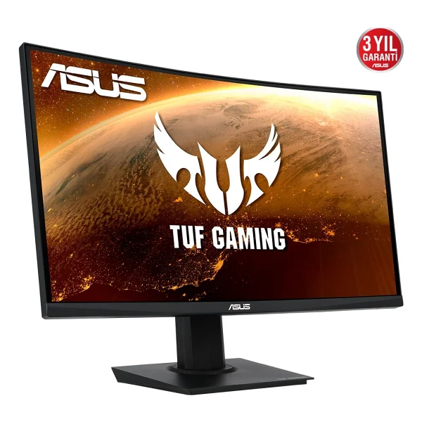 Asus TUF Gaming VG24VQE 23.6" 1 ms Full HD Curved 165 Hz Oyuncu Monitörü - Görsel 2