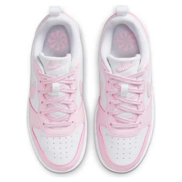 Nike Court Borough Low Recraft Gs Dv5456-105 Beyaz-Pembe Çocuk Spor Ayakkabı - Görsel 6