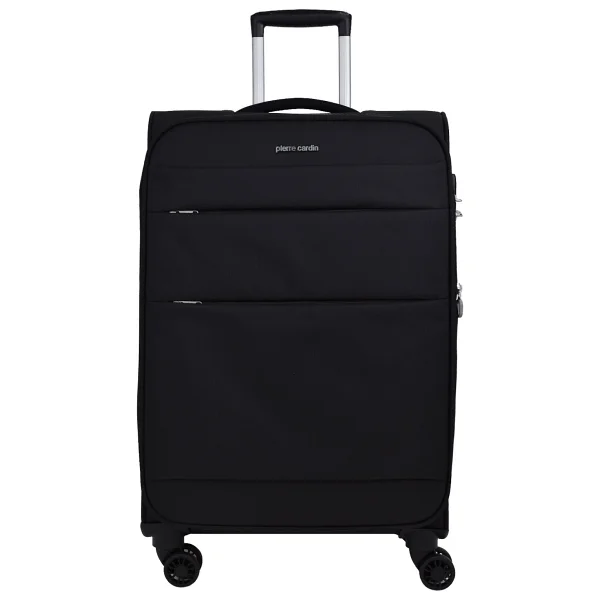 Pierre Cardin 04pc4200-01 Kumaş Siyah Büyük Boy Valiz - Görsel 5