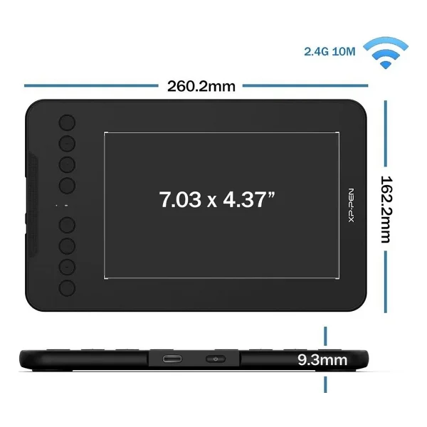 Xp-Pen Deco Mını7w Wireless Grafik Tablet - Görsel 6