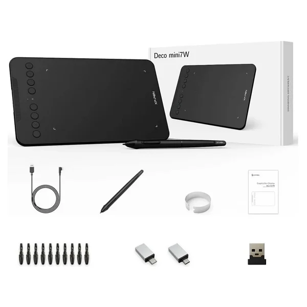 Xp-Pen Deco Mını7w Wireless Grafik Tablet - Görsel 7
