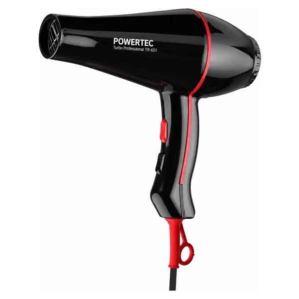 Powertec Tr-601 2500 W Profesyonel Fön Makinesi + Berber Fön Fırçası - Görsel 2
