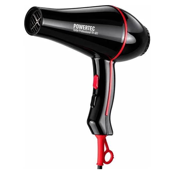 Powertec Tr-601 2500 W Profesyonel Fön Makinesi + Berber Fön Fırçası - Görsel 3