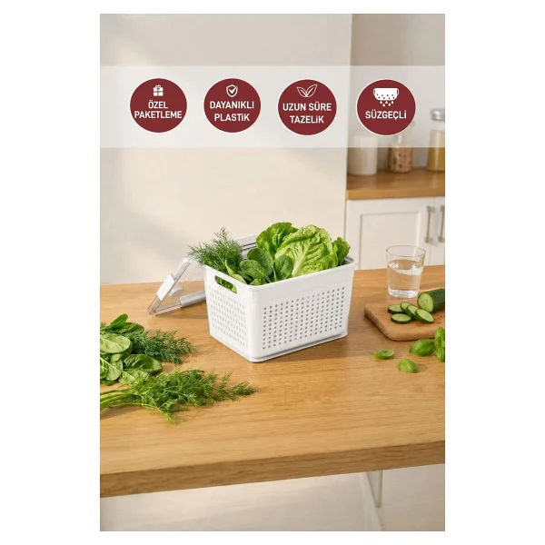 Selka Home Lavin 4 Lt Saklama Kabı - Görsel 8
