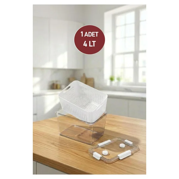 Selka Home Lavin 4 Lt Saklama Kabı - Görsel 3