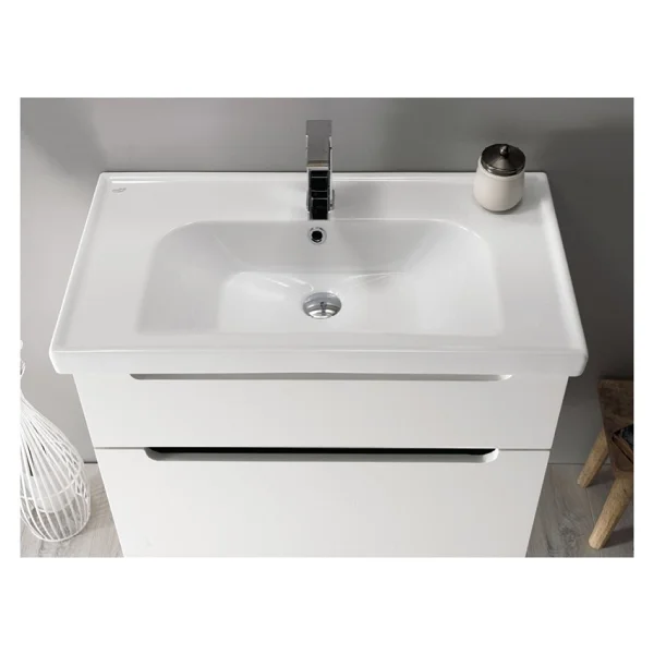 Turkuaz Seramik Frame 65x45 Cm Etajerli Lavabo - Görsel 3