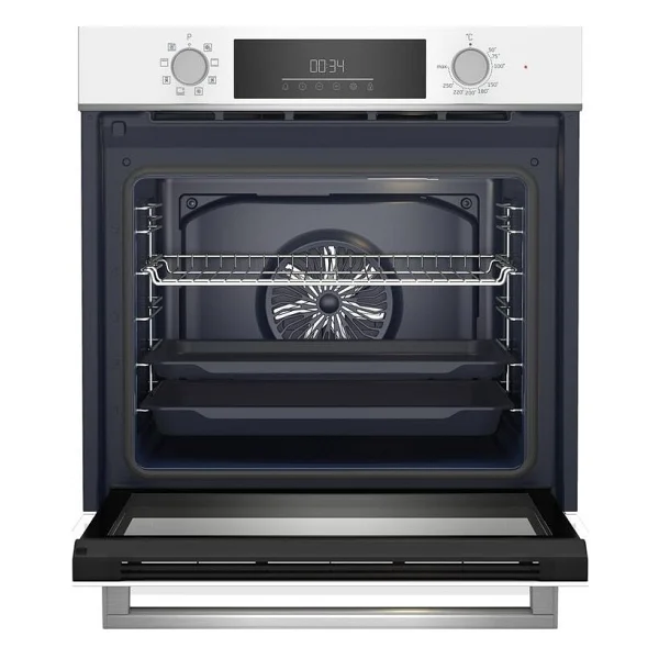 Beko Bfc631b-Bocdk6510ewb-Bde6062b Beyaz Cam Buhar Destekli Fitfry Wok Gözlü Ankastre Set - Görsel 5