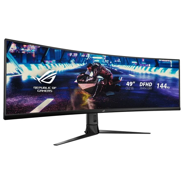 Asus Rog Strix Xg49vq 49" 1 Ms Dfhd Curved 144 Hz Oyuncu Monitörü - Görsel 2