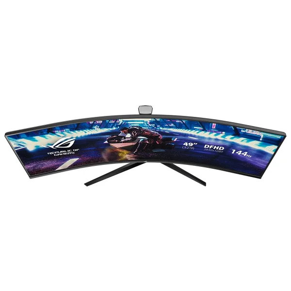 Asus Rog Strix Xg49vq 49" 1 Ms Dfhd Curved 144 Hz Oyuncu Monitörü - Görsel 4