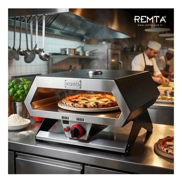 Remta Kr3(L) Tüplü (Lpg) Pizza Fırını - Görsel 2